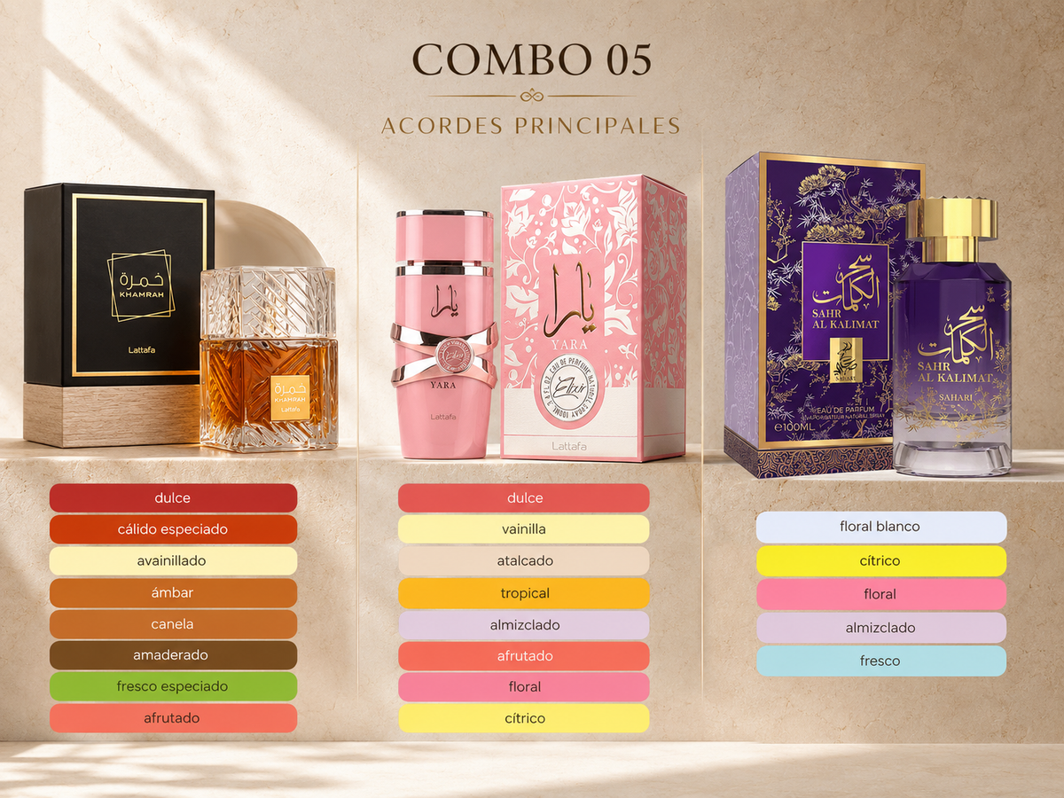 Combo Mujer 05 - Gourmand Lovers | 3 Perfumes